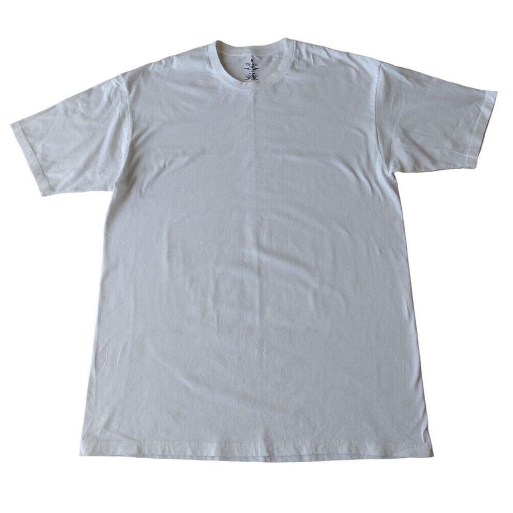 Stafford T Shirt Men 2XL-T White Heavyweight Premium Performance Classic‎ Fit